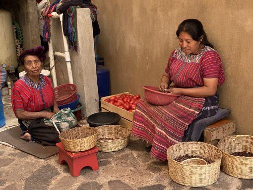 Guatemalan Women Collective processing cacao